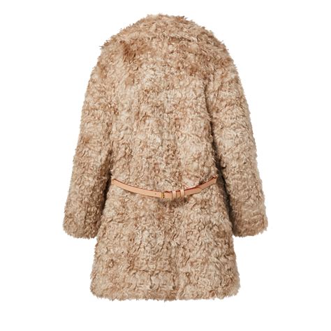 Louis Vuitton oversized fur coats